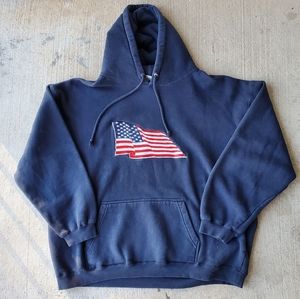 (🔥 3 for $10) Embroidered American flag hoodie